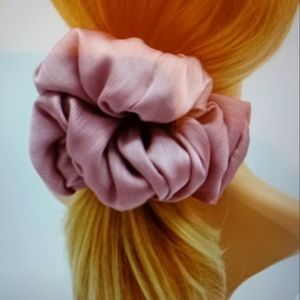 Oversize Hair Scrunchies:
